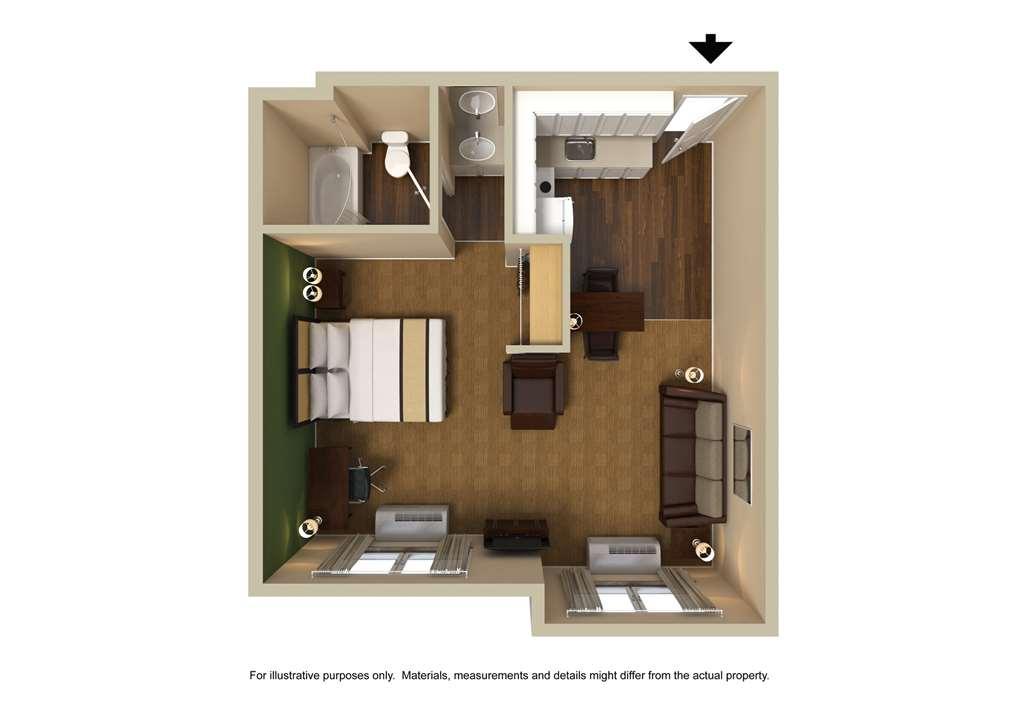 Extended Stay America Suites - Tampa - Airport - N Westshore Blvd Ruang foto