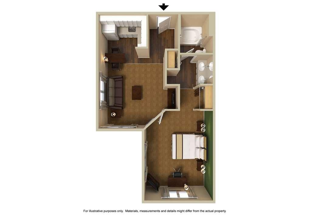 Extended Stay America Suites - Tampa - Airport - N Westshore Blvd Ruang foto